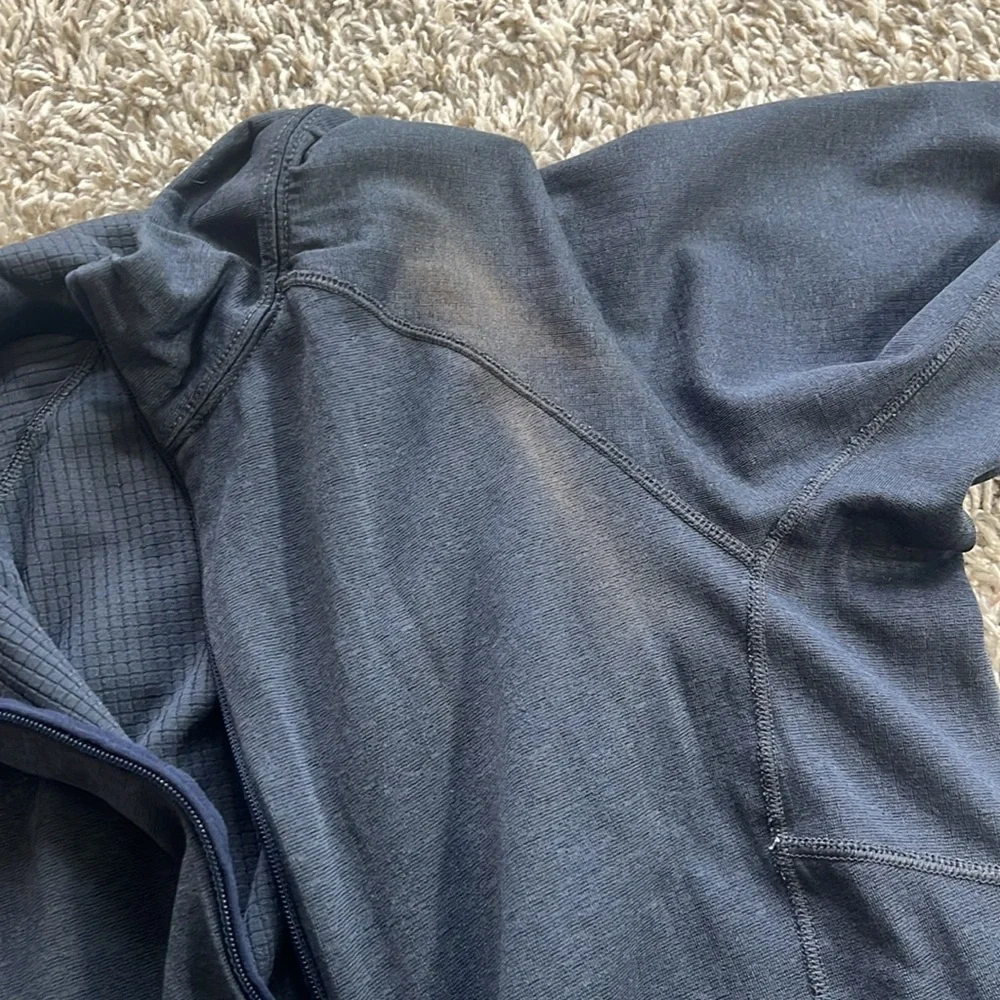Patagonia Capilene Baselayer Zip Up Long Sleeve Top Gray size Medium - Picture 11 of 11